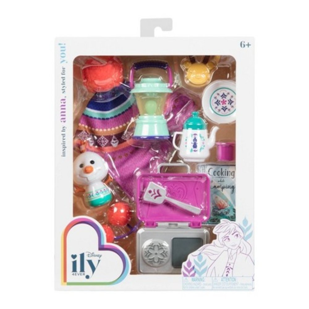 NIB DISNEY ILY 4EVER 18" ANNA INSPIRED ACCESSORY PACK